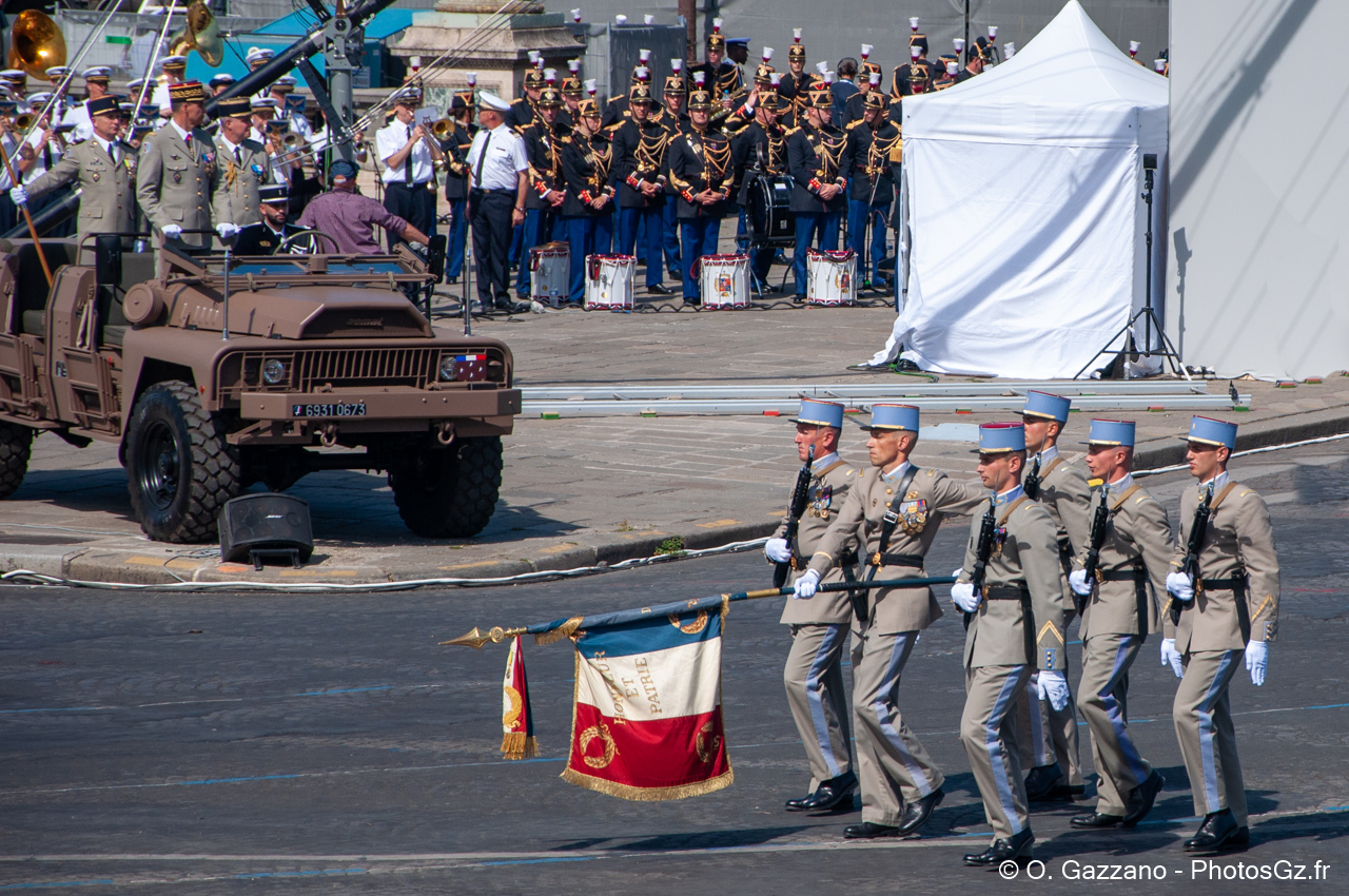 Défilé 14 juillet 2022 - Tribune présidentielle